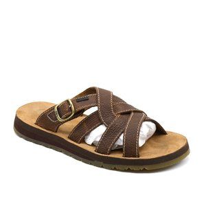 Dr. Marten Roberta Tan Brown Leather Sandal 8